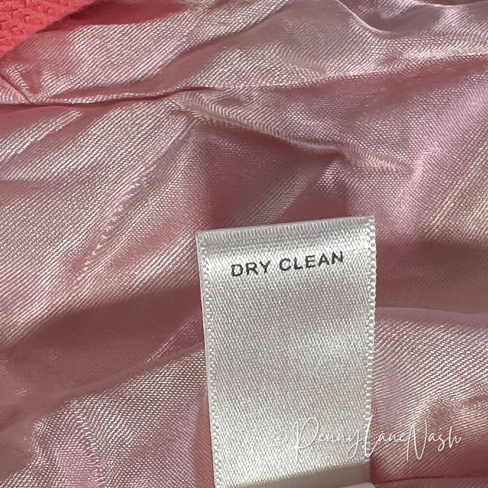Banana Republic Double Breasted Peacoat Salmon Pink - Picture 2 of 11